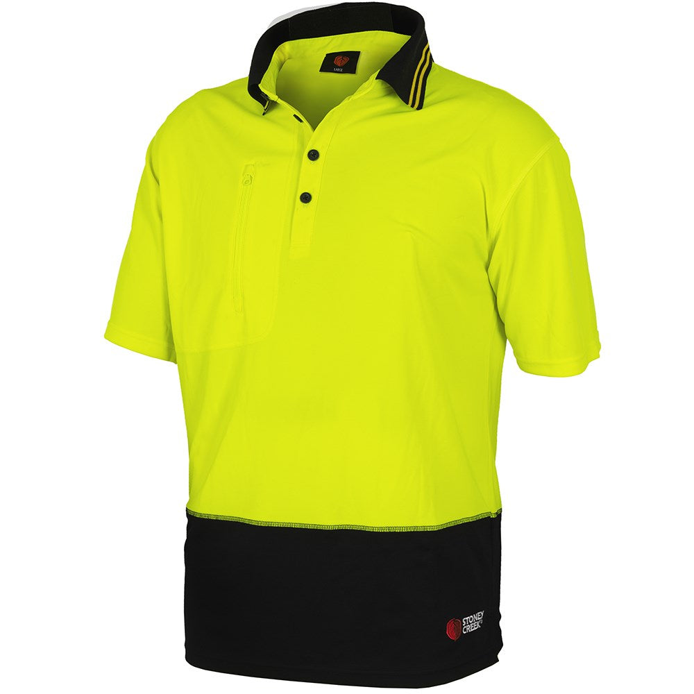 Trade Stirling Polo - Yellow/Black