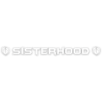 Sisterhood Vinyl Decal - White