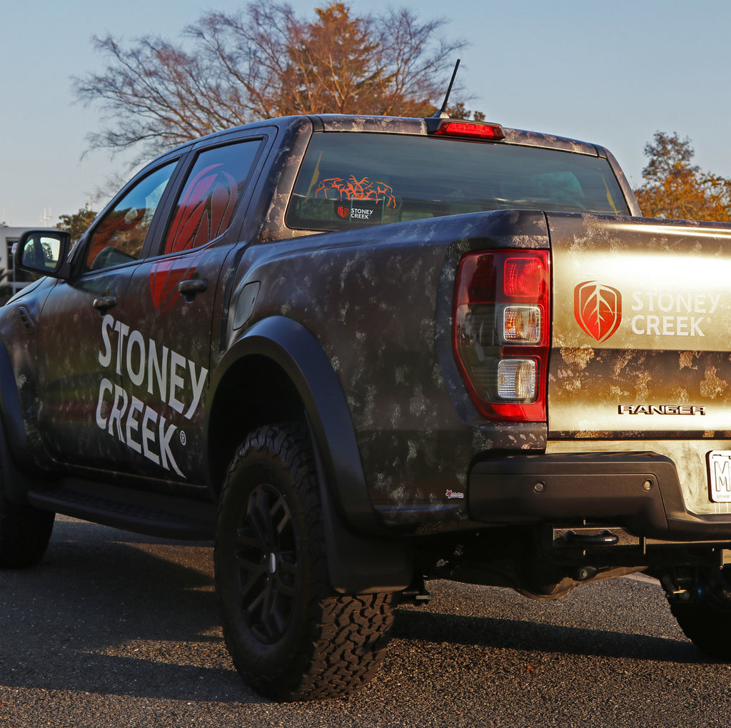 Stags Fighting Vinyl Decal - 150mm