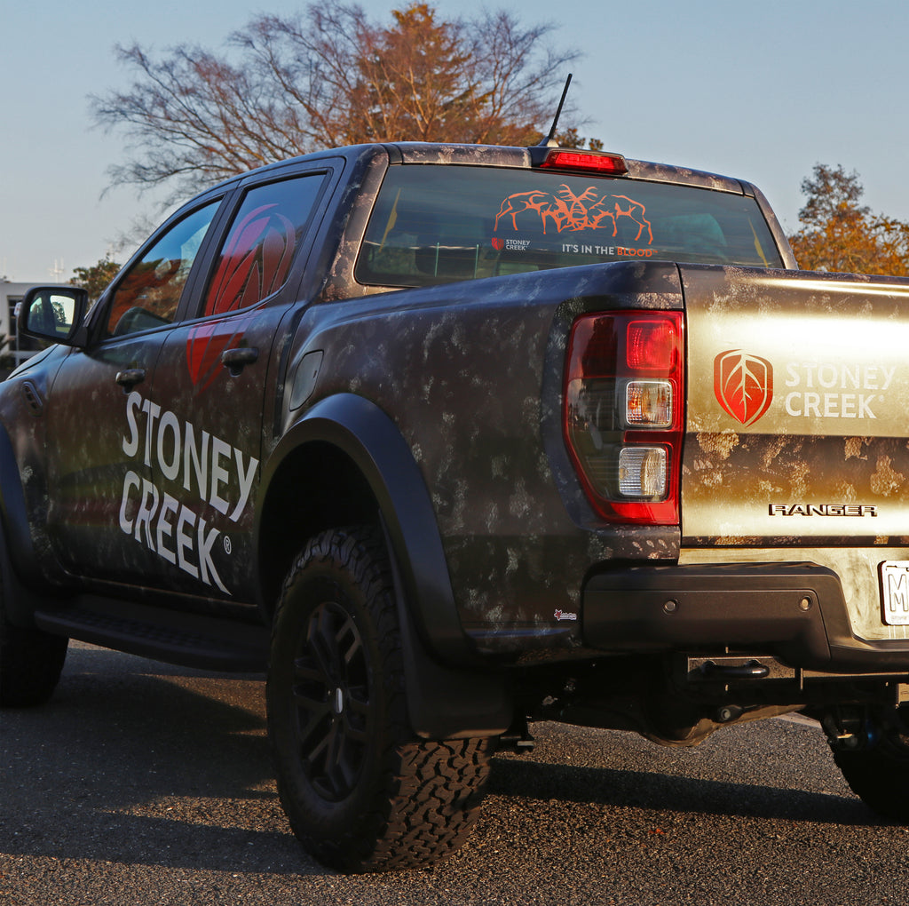 Stags Fighting Vinyl Decal - 350mm