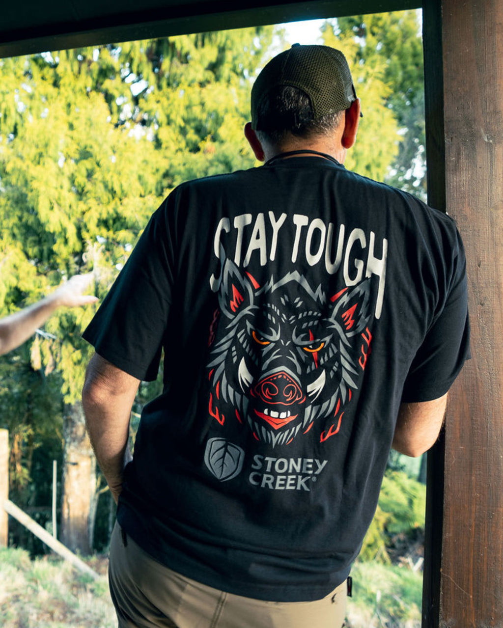 Men's Stay Tough Wild Boar Tee