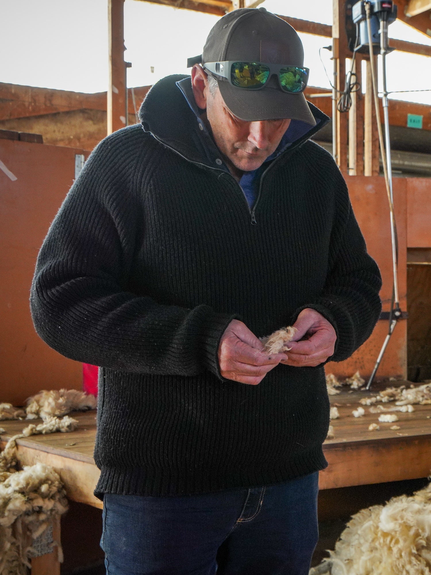 Men's Strong Wool Pullover