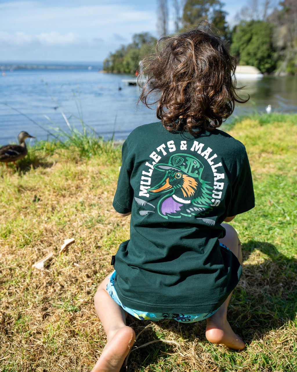Kid's Mullets and Mallards Tee