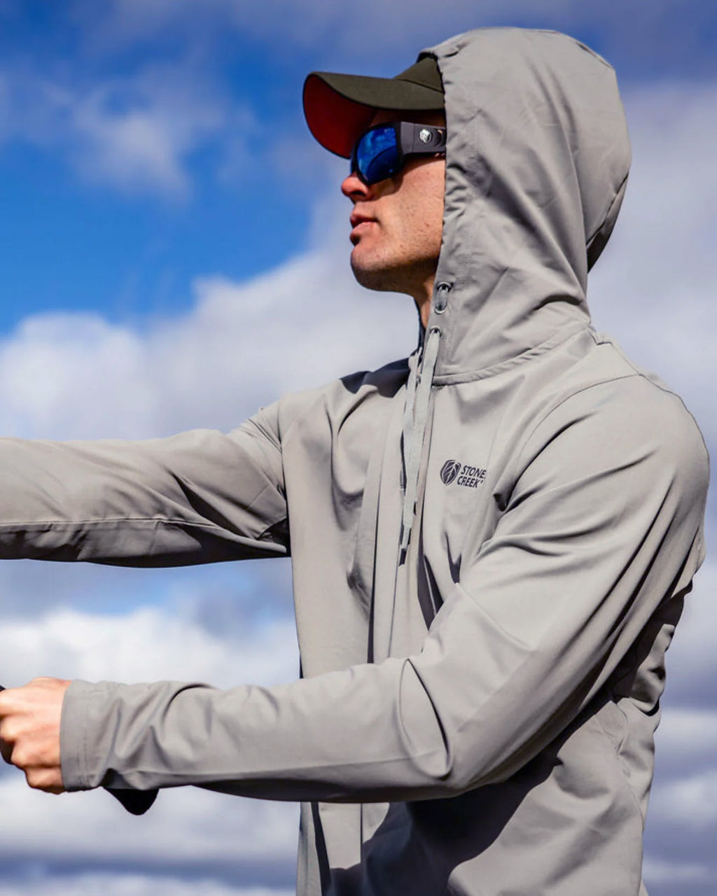 Men's Sunshield Hoodie - Grey