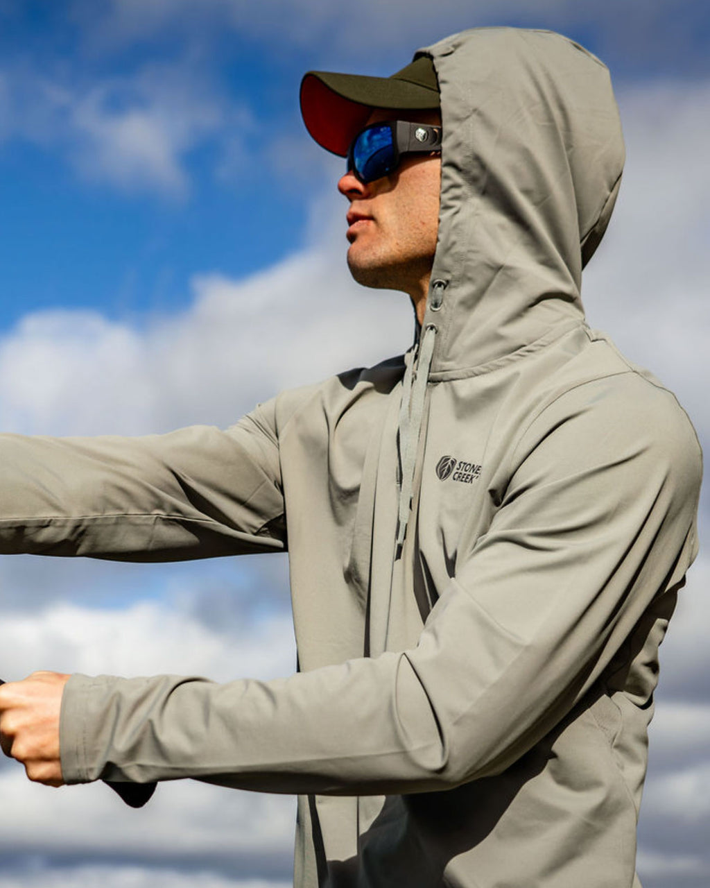 Men's Sunshield Hoodie - Grey