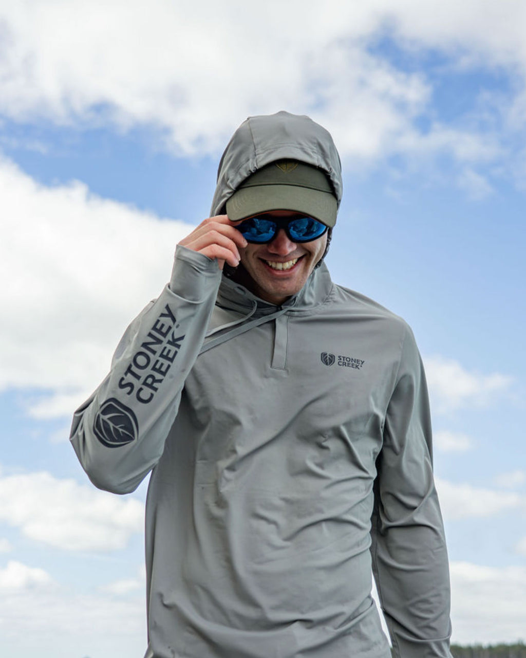 Men's Sunshield Hoodie - Grey