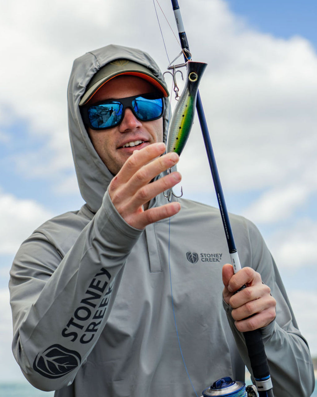 Men's Sunshield Hoodie - Grey