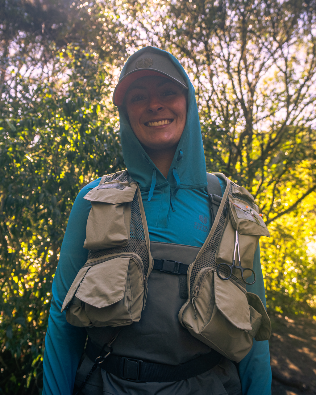 Women's Sunshield Hoodie - Teal Blue