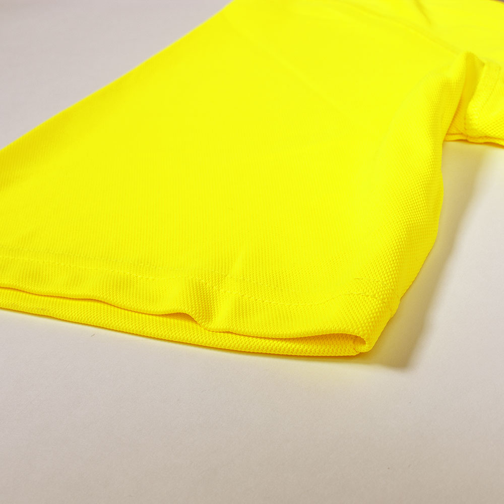 Hi Vis Silverdry Short Sleeve Polo - Yellow