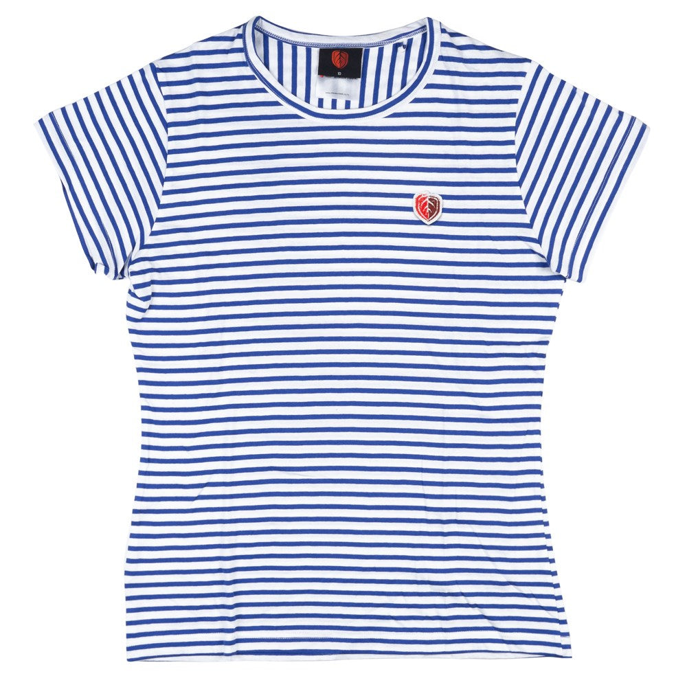 Women's STC Striped Tee - Navy/White