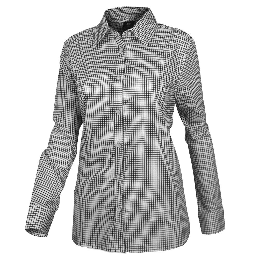 Women's Done Deal Shirt - Black Check