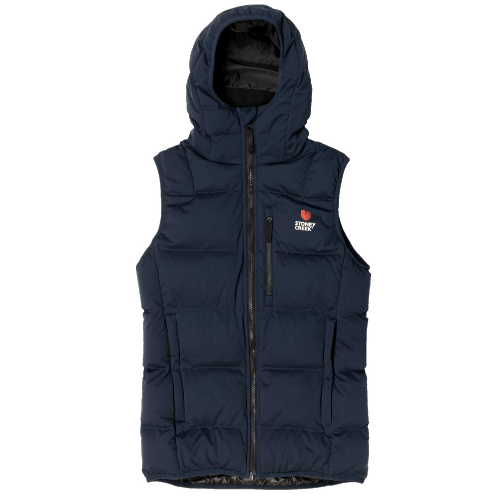 Women's ThermoFlex Hooded Vest - Blue