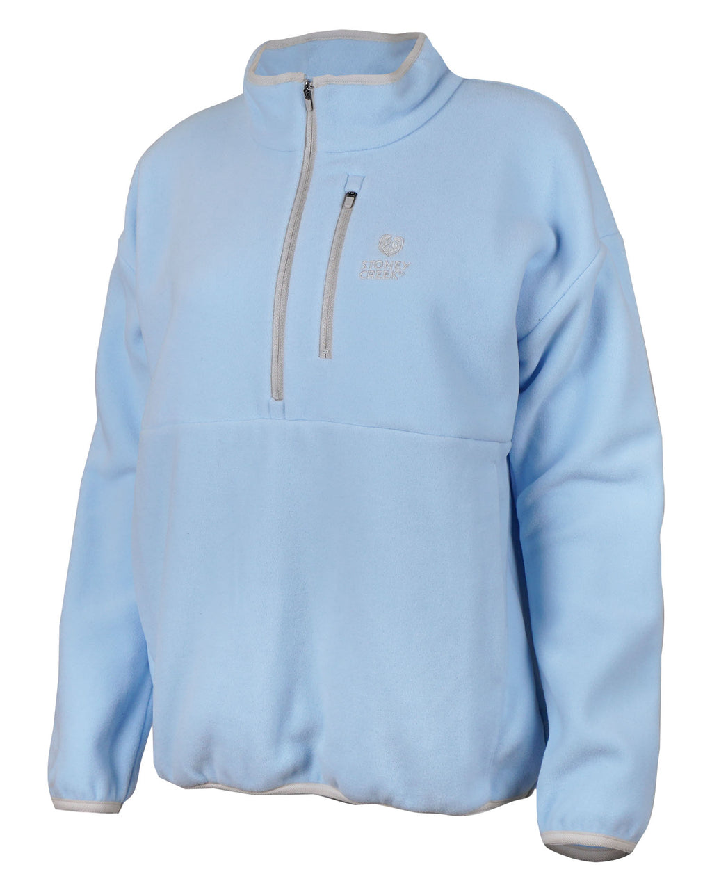 Women's Aurora Fleece Pullover - Floaty Blue