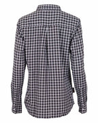 CheckChick Long Sleeve Shirt - Lava Smoke/Deep Well