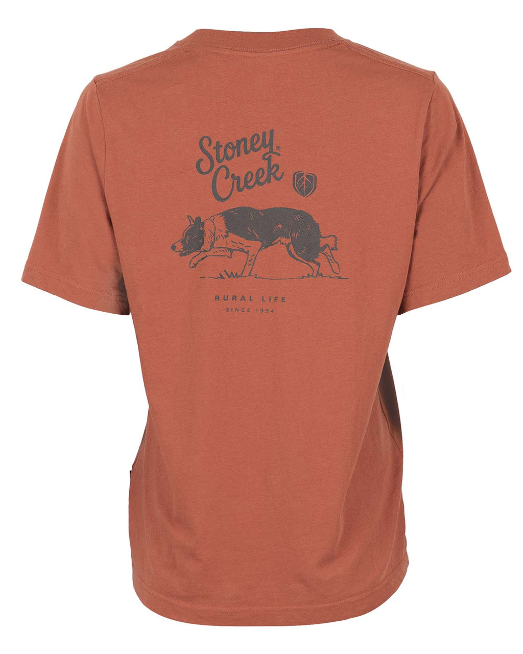Women's Rural Life Border Collie Tee