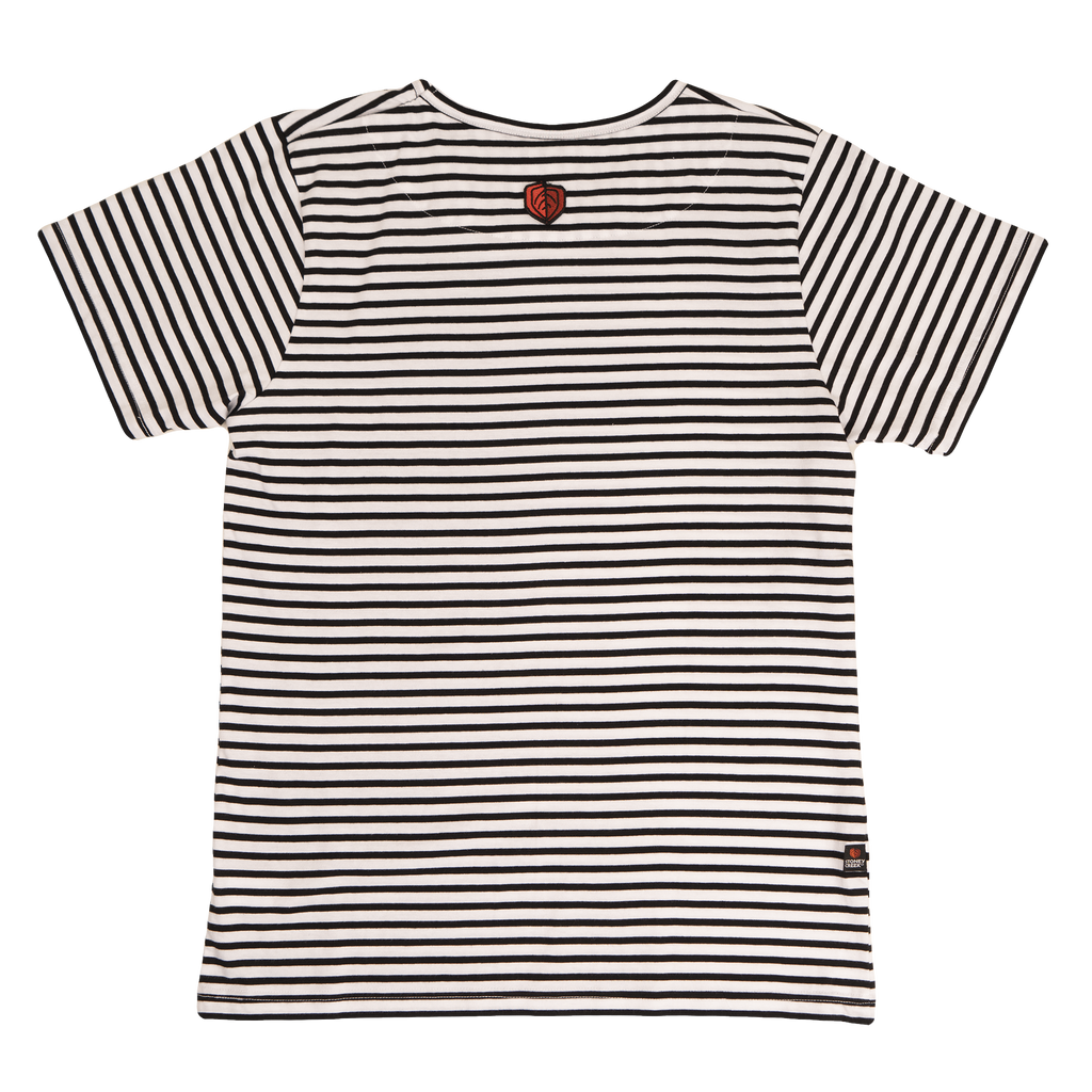 Women's STC Striped Tee - Black/White