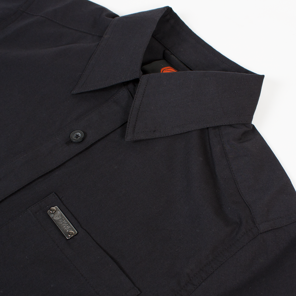 Women's Corporate Shirt Long Sleeve - Black