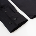 Women's Corporate Shirt Long Sleeve - Black