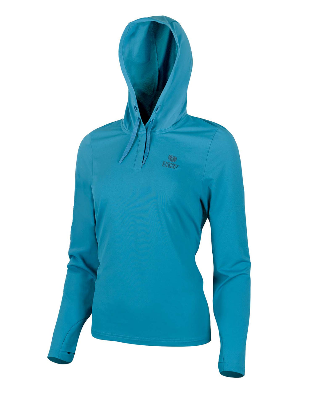 Women's Sunshield Hoodie - Teal Blue