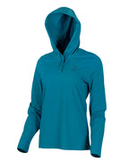 Women's Sunshield Hoodie - Teal Blue