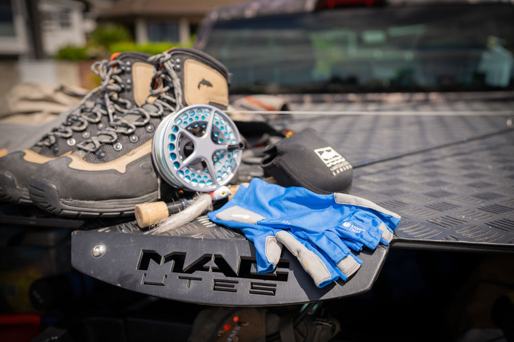 Apex Fishing Sun Gloves - Blue