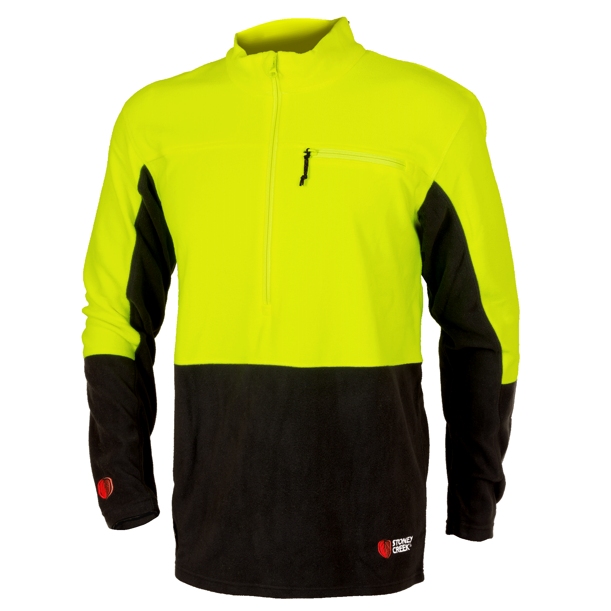 Microplus Long Sleeve Top - Yellow/Black