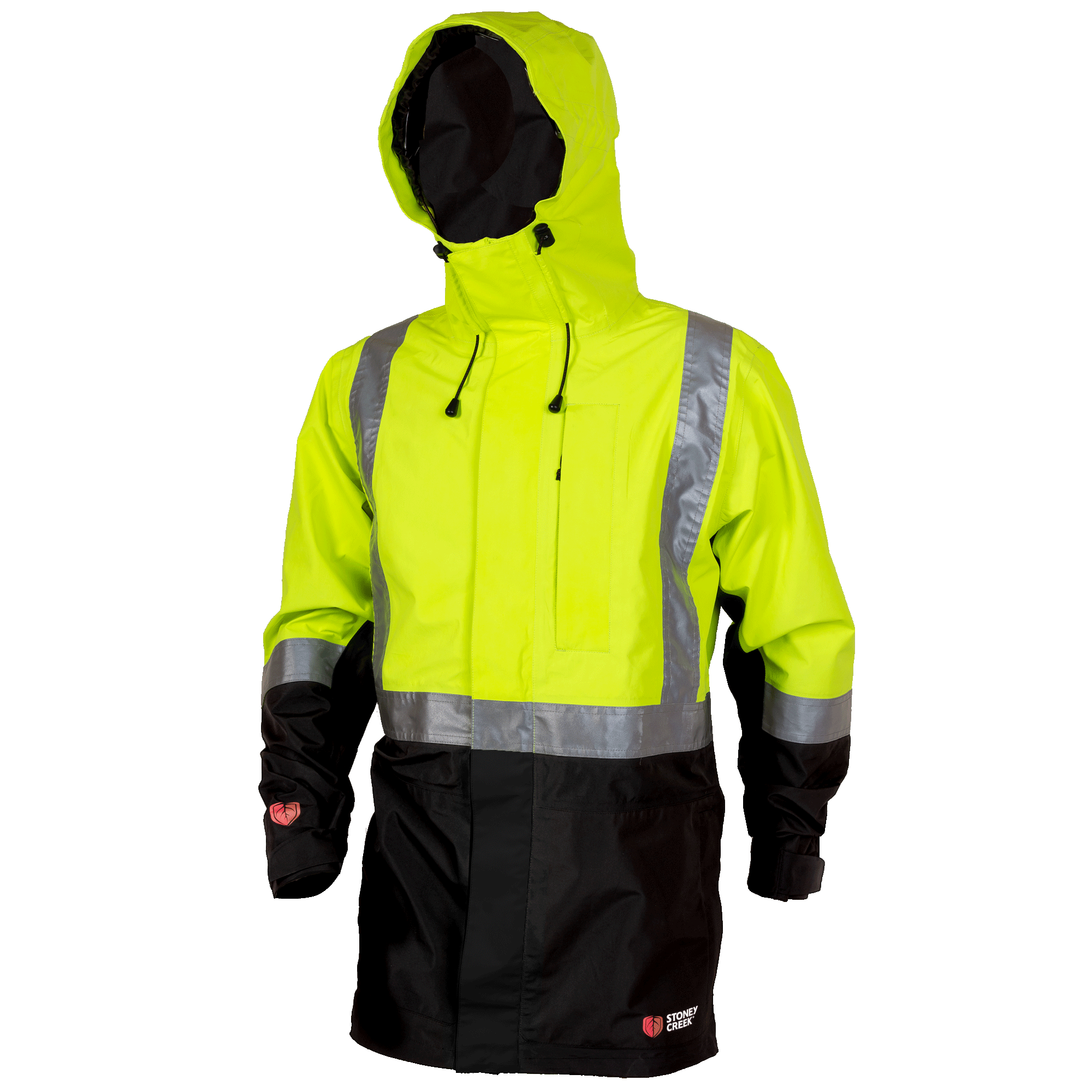 Ultralite Full Zip Jacket Hi Vis Yellow Stoney Creek Safety Gear Ultralite Full Zip Jacket Hi Vis Yellow Stoney Creek Safety Gear