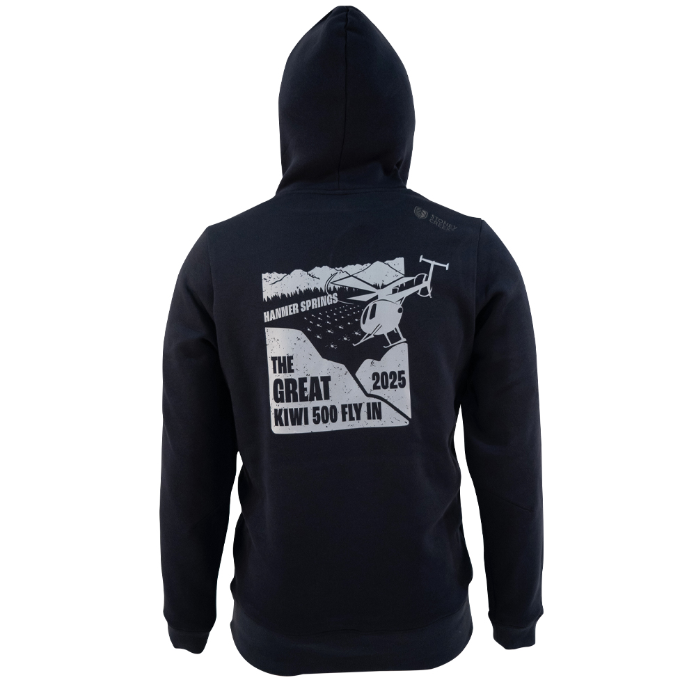 Men's Brand Hoodie - The Great Kiwi 500 Fly In