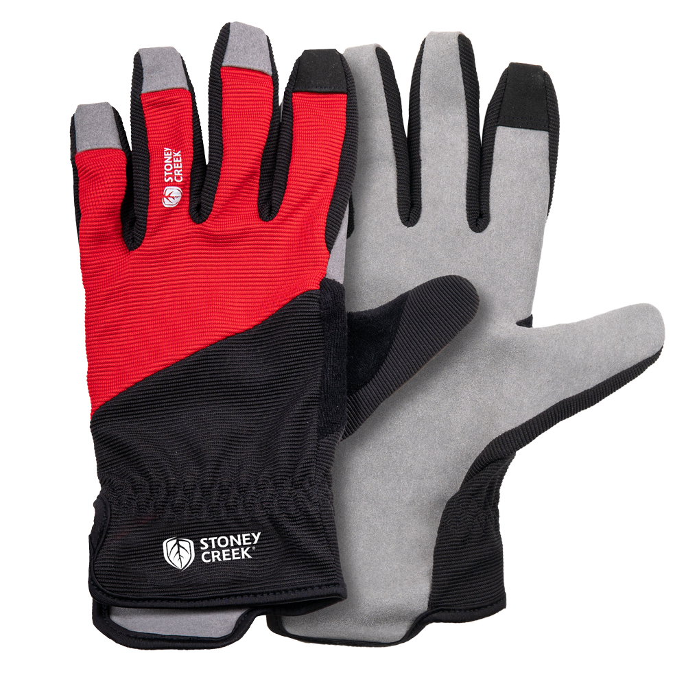 Sport Fishing Winding Gloves - Fiery Red