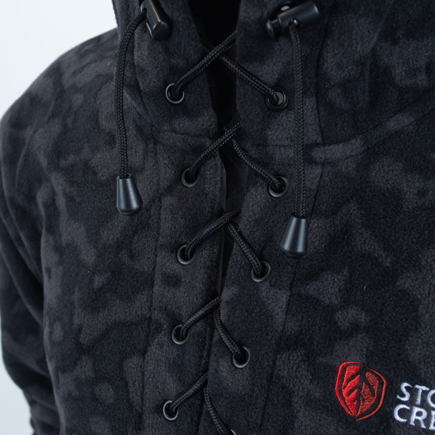 Men's Fleece Lace Up Hoodie