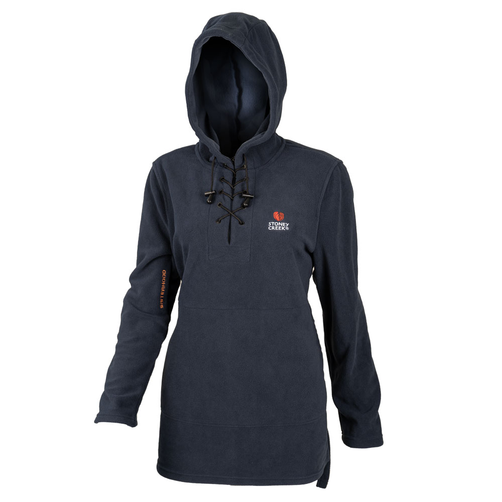 Women s Fleece Lace Up Hoodie