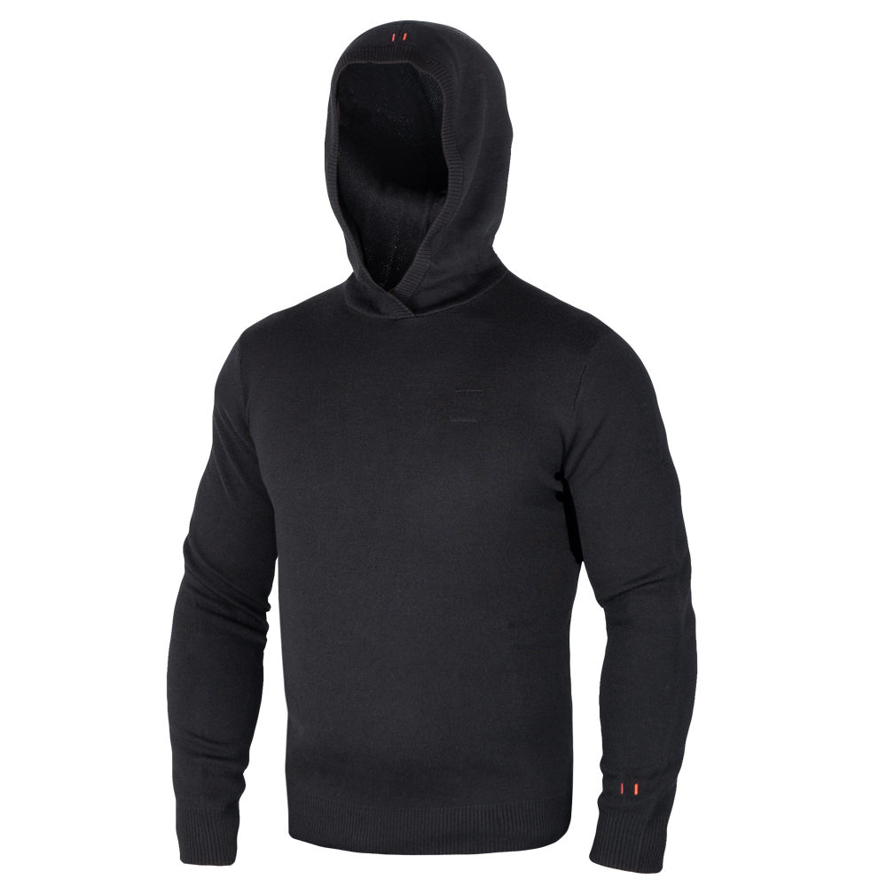 Men s Tavern Merino Hoodie Black Stoney Creek Lifestyle Gear