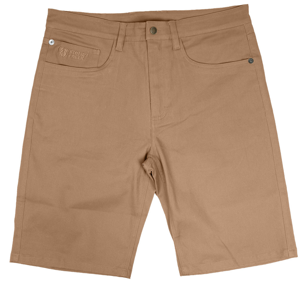 Mens black khaki shorts deals