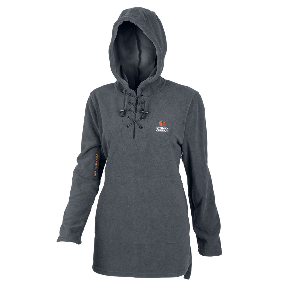 Women's Fleece Lace Up Hoodie