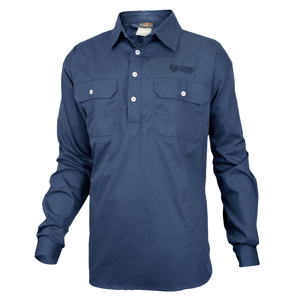 Done Dusted Shirt Green Tan Blue Stoney Creek Lifestyle Geer