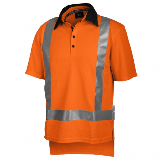 Hi Vis Silverdry Short Sleeve Polo