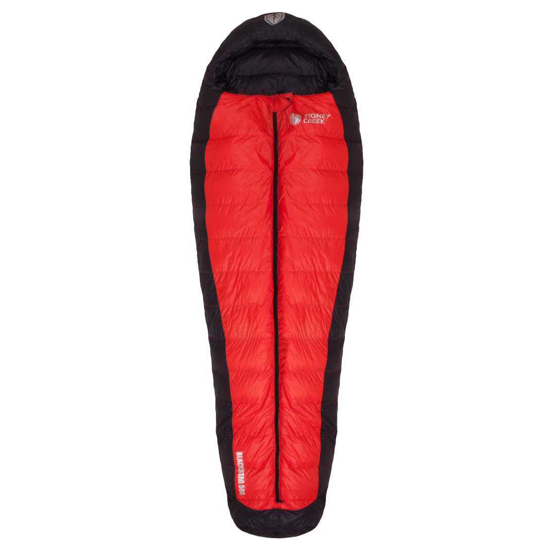 Black Stag 500 Sleeping Bag Black Blood Orange Stoney Creek Black Stag 500 Sleeping Bag Black Blood Orange Stoney Creek
