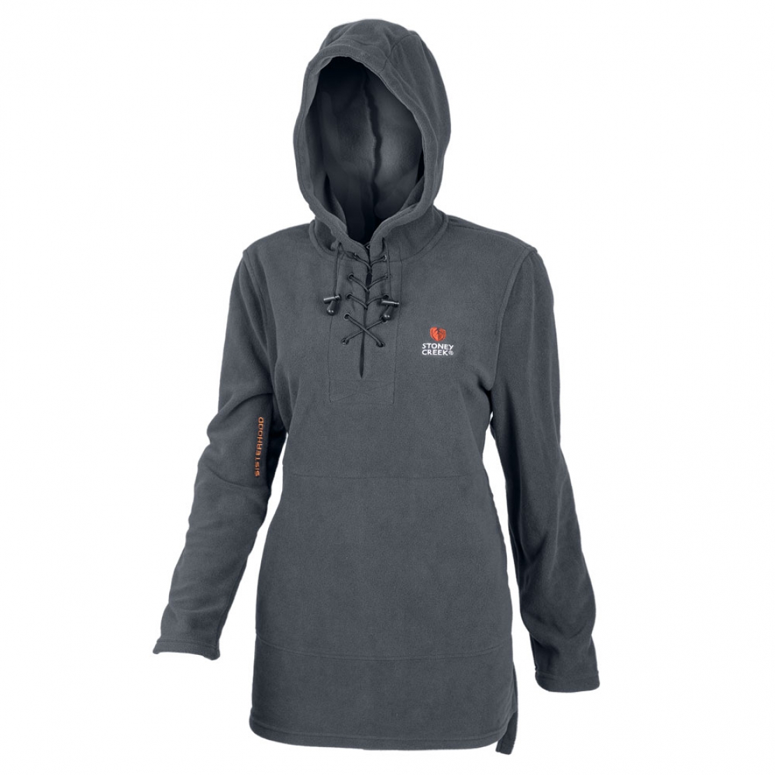 Stoney creek lace up fleece hood hotsell